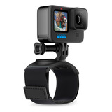 Montaje Gopro Para Mano Y Muñeca Color Negro