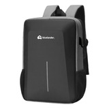 Mochila Antirrobo De Gran Capacidad Cargador Usb Impermeable