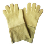 Guantes Terry Kevlar Acolchonado Cuero Parrilla Hornos 200°