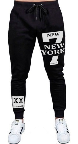 Calça Moletom 7 New York Academia Frio+ Brinde