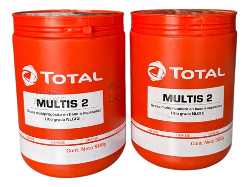 Kit X2 Grasa Multiproposito De Litio Multigrado De 900g C/u