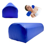 Almohada Cojin Medio Cilindro Terapeutica Cuña Descanso