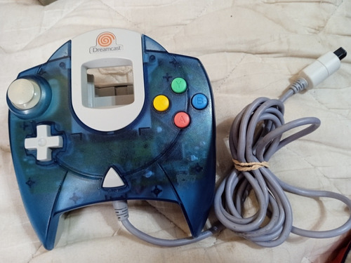 Control De Dreamcast Azul Transparente 
