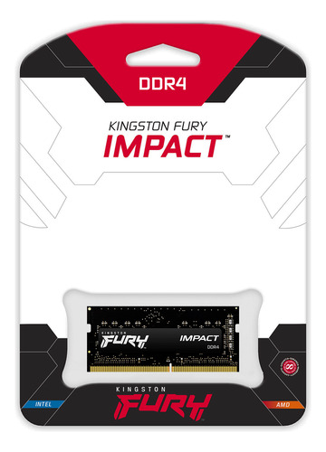 Memoria Ram Sodimm 8gb Kingston Fury Impact Ddr4 3200mhz