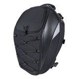 Mochila Motocicleta Maleta Trasera De Moto Impermeable Negra