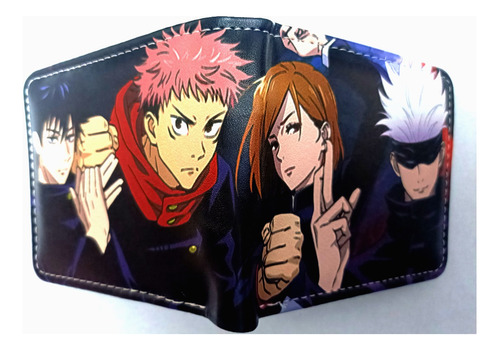 Cartera Gamer Geek Juvenil Anime Manga Jujutsu Kaisen