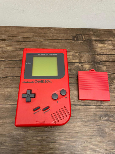 Gameboy Clásico Tabique Color Rojo Original