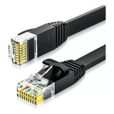 Cabo De Rede Rj45 Cat6 1000mbps Cat6 Flat  - 10 Metro