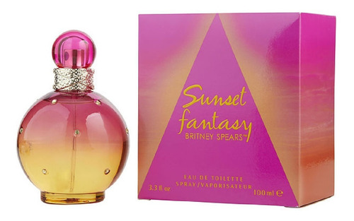 Sunset Fantasy Dama Britney Spears 100 Ml Edt Spray