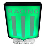 Lámpara Velador Led Rgb Racing Club Impresión 3d