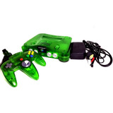 Nintendo 64 Functastic Jungle Green Verde Transparente 