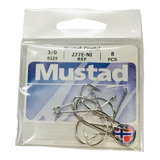 Anzuelos Mustad Pejerrey 277e-ni Nº 3/0 En Sobres Ex 277f