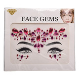 Gemas Pegatinas Faciales Decorativas Adhesivas