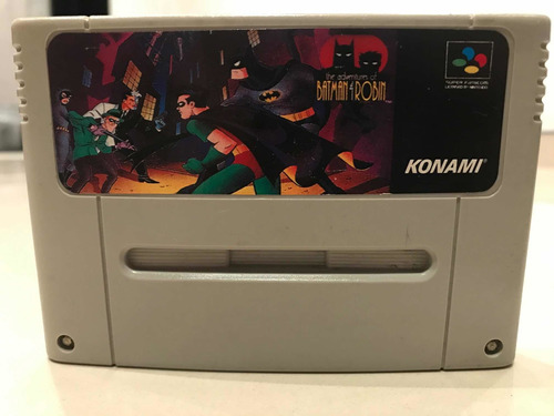 The Adventures Of Batman And Robin Snes Super Famicom