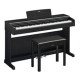 Piano Digital Yamaha Arius Ydp-145 Cuot Color Negro