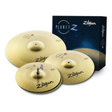 Kit Pratos Bateria Zildjian Planet Z Zp4pk 14 + 16 + 20 