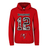 Hoodie Bucaneros Tampa Buccanners Nfl Tom Brady Mariscal 12