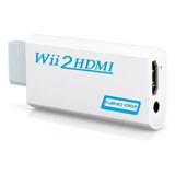 Convertidor Para Nintendo Wii A Hdmi 1080p Video Audio 3.5mm