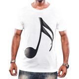 Camisa Camiseta Unissex Notas Musicais Clave Fá Sol Dó 2