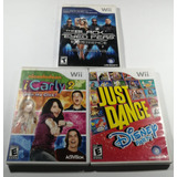 Pack 3 Juegos Para Wii; Just Dance Disney, I Carly, Black Ey