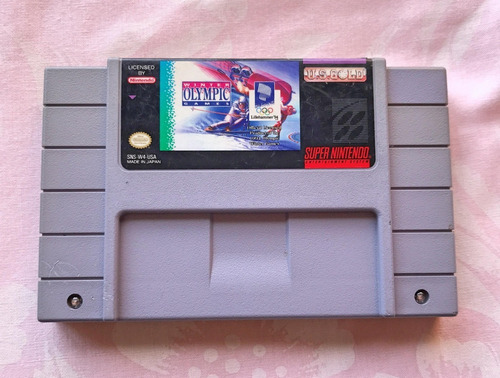 Lillehammer 94 Juego Original Super Nintendo Snes Us Gold