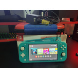 Nintendo Switch Lite Turquesa Con Memoria De 512 Gb