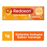 Redoxon 1g Tubo Con 10 Tabletas Efervescentes Sabor Naranja