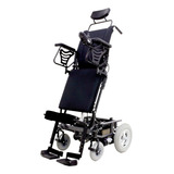 Cadeira De Rodas Motorizada Freedom Stand Up Motoriz 45 Cm Cor Preto