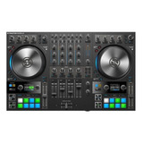 Controlador Dj Native Instruments Traktor Kontrol S4 Mk3 Preto  Da 4  Canais 100v/240v