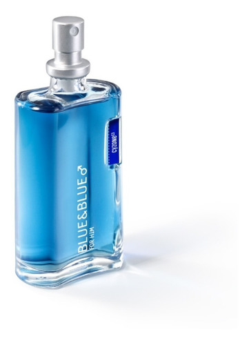 Perfume Blue And Blue Cyzone Hombre Ori - mL a $407