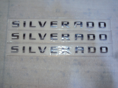 Emblema Silverado Letras 2008-2015 Foto 2