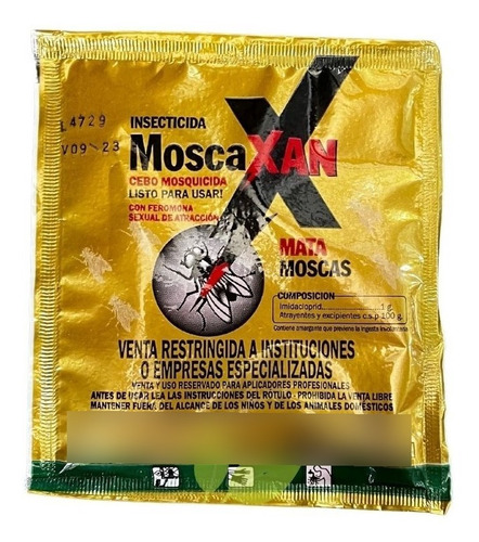 Insecticida Cebo Mata Moscas Moscaxan 30gr