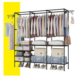 Gxt Organizador Closet Calzado Perchero 3 Espacios