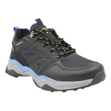 Zapatilla Jaguar Hombre Trekking 3051/neg/cuo