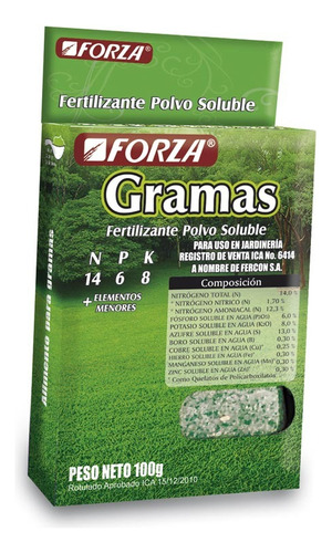 Forza Soluble Gramas X100 Gr