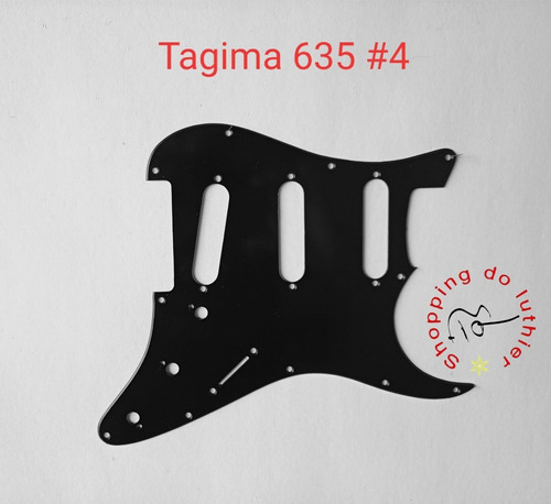 Escudo Guitarra Tagima T635 #4 Preto