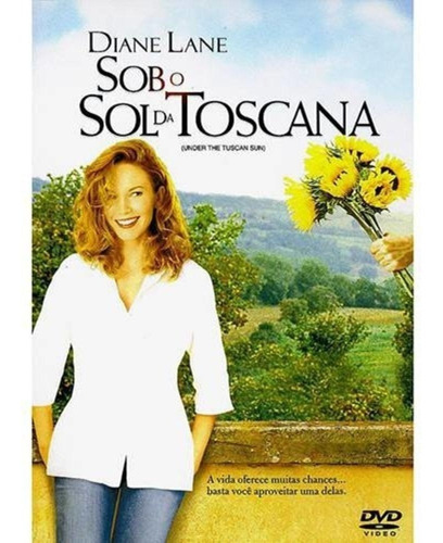 Dvd Sob O Sol Da Toscana - Diane Lane