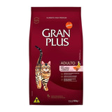 Ração Gran Plus Para Gato Adulto Salmão E Arroz 10,1kg