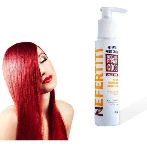 Tratamiento Para Cabello Teñido Bioelixir Coco 90ml Nefertit