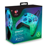 Control Alámbrico Pdp Glitch / Xbox One / Xbox Series X·s Color Verde