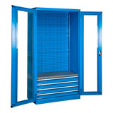 Armario Eficient Storage Compat 102x55x200cm Para 800 Kg Color Azul