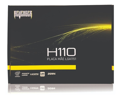 Placa Mãe Lga1151 Chipset Lan 100 Intel H110 32gb Usb 3.0