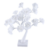 Lámpara Con Forma De Rosa, Luces De Árbol De Rosas, Decoraci