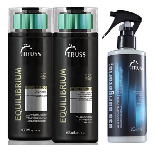 Truss Equilibrium Shampoo E Condicionador + Uso Obrigatório