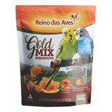Periquito Gold Mix 500g - Reino Das Aves