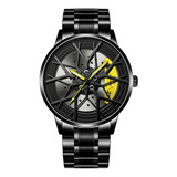 Reloj G-force Original G1990 Racing Amarillo + Estuche