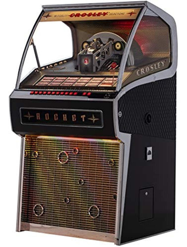 Crosley Rocket Jukebox Grande 70 Vinilo De 45 Rpm Bluetoot §