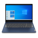 Portátil Lenovo Ideapad 15iml05  Abyss Blue Táctil 15.6 , Intel Core I3 10110u  8gb De Ram 256gb Ssd, Intel Uhd Graphics 620 1366x768px Windows 10 Home