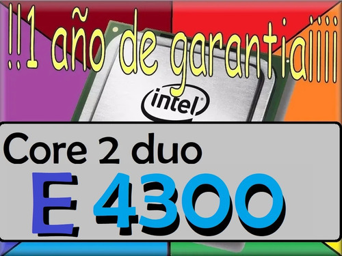 Barato Intel Core 2 Duo E 4300 E4300 Pocas Unidades