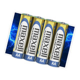 Pila Alcalina Aa Común Lr6 Pack X 4 Unidades De 1,5 V Maxell